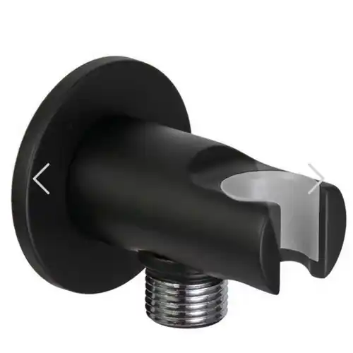 Direct Verzonden Remer Rubinetterie supporto minimal per docetta con presa acqua in ottone per incasso nero opaco Made in Italy