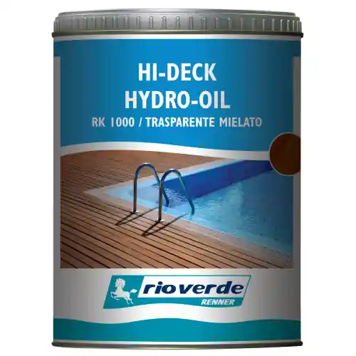 Renner Rio Verde RK 1000 olio all‘acqua trasparente 0,750 lt protettivo per legno panvimentazione e arredi da esterno Must-Have