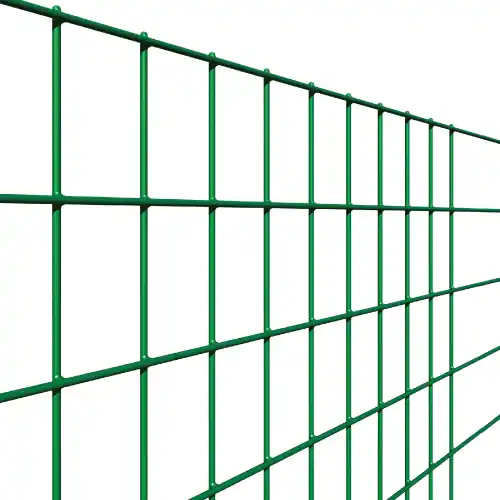Hete Deal Rete in filo zincato elettrosaldata Margherita altezza 150 cm 50x75 mm 25 mt plastificata colore verde