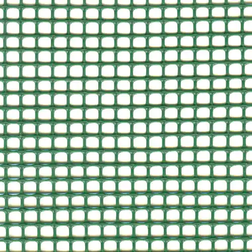 Betrouwbaar Rete per balconi in polietilene 100% verde maglia quadrata 5x5 mm altezza 100 cm rotolo da 50 mt con bordi rinforzati