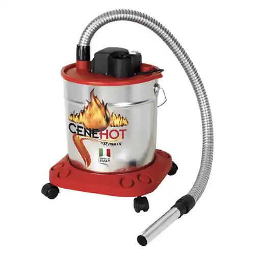 Ribimex bidone aspiracenere Cenehot 950W 18 lt filtro Hepa per stufe e camini con funzione soffiaggio Alleen Vandaag