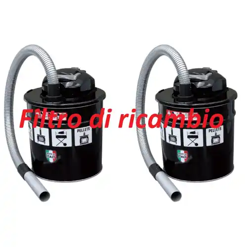ricambio filtro lavabile per bidone aspiracenere Lavor Ashley 200 300 1.0 Riù Populair