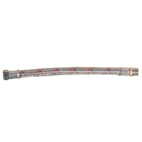 Meest Verkocht Ricambio flessibile antivibrante acciaio inox 50 cm maschio femmina 3 - 4"