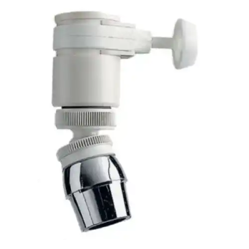 Ricambio rompigetto cannuccia con snodo e doccetta aeratore cromato 8 cm Rechtstreeks Van De Fabrikant