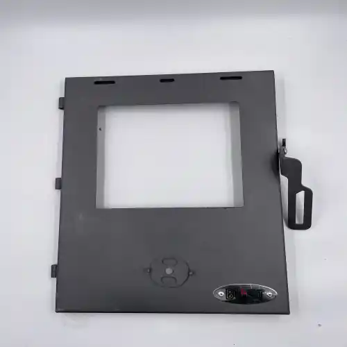 Weekendaanbieding Ricambio sportello bruciatore senza vetro in acciaio per stufa a legna Blist B1