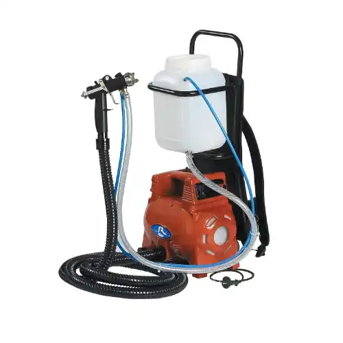 Rigo compressore Professional PMR80 800W turbina verniciatura a spruzzo con regolatore di flusso Koop Online