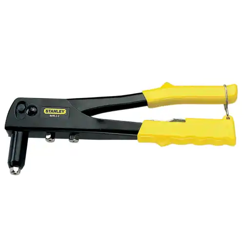 Weekendaanbieding rivettatrice manuale Mr33 pinza Stanley 3 testine per rivetti diverse misure