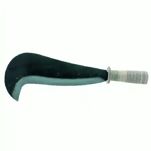 Roncola maremma manico in cuoio cm 29 keyman roncole ronchino falcetto Gereduceerde Prijs