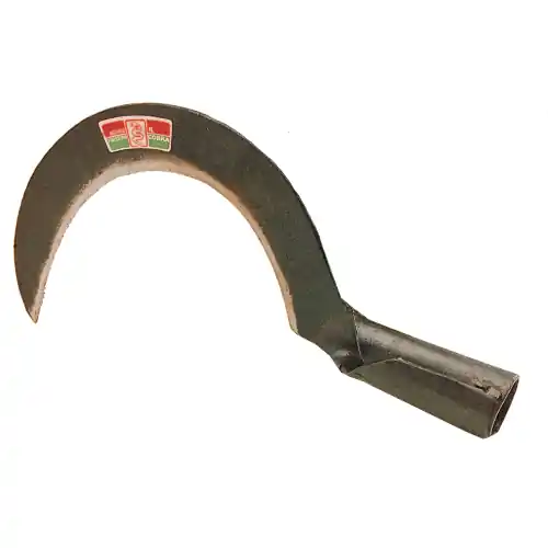 Roncola scanzano 0 in acciaio forgiato a mano manico a tubo lama da 44 cm Must-Have