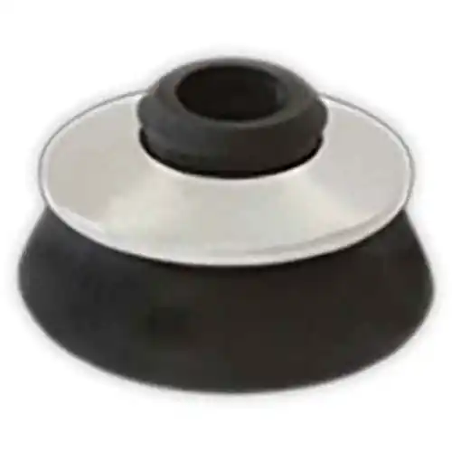 Rondella ad ombrello 200 pz in EPDM Ø 25 mm assemblata con rondella metallica Ø 24 mm Alluminio / RAL 9002 - Bianco Grigiastro (Grigio - Ø 6x25) Weekendaanbieding