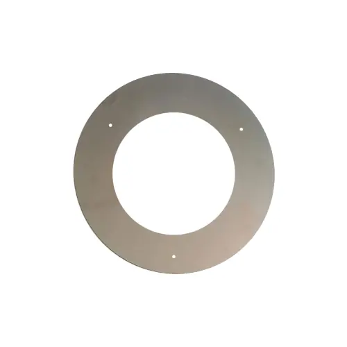 Beperkt Aanbod Rosone in acciaio inox AISI 304 per tubi di stufe a legna e pellet per interno (Acciaio Inox - Ø 15 cm)