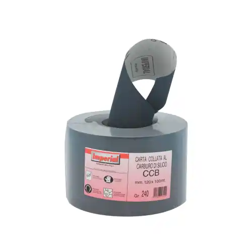 Beperkt Aanbod rotolo 100 mt carta abrasiva finishing CCB al carburo di silicio gr 280