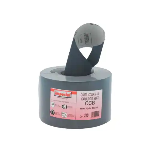 Finale Uitverkoop rotolo 100 mt carta abrasiva finishing CCB al carburo di silicio gr 360