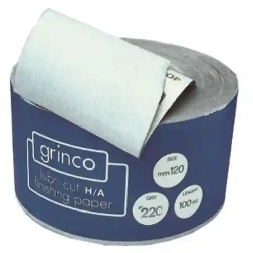 rotolo 100 mt carta abrasiva finishing HA allo zinco per turapori gr 180 Aanbieding