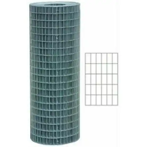 Betaalbaar rotolo rete elettrosaldata zincata cm h 120x25 mt maglia 75x50 mm recinzione