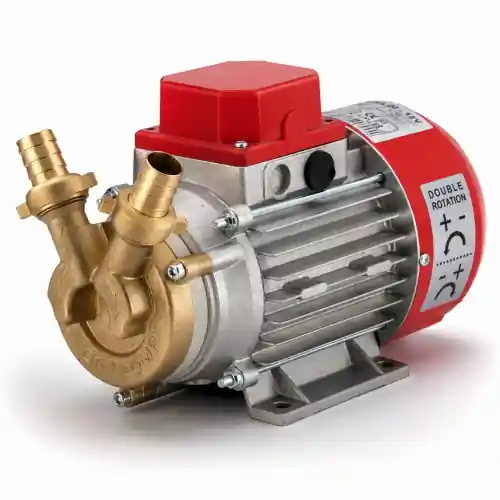 Rover elettropompa marina 20 hp 0,5 a batteria 12v portata 2000 litri ora 2850 giri minuto ideale per il travaso di vino latte olio e gasolio Speciale Aanbieding
