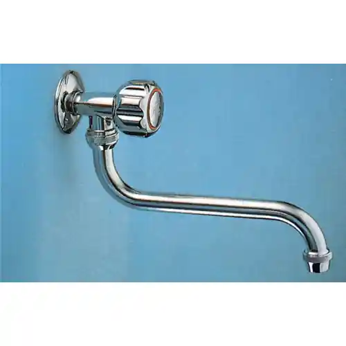rubinetto a snodo Fiore serie Astro Doria 1/2" fontana in ottone cromato Flitsaanbieding
