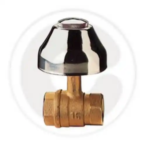 rubinetto di arresto ad incasso gr 1/2" Itap 136 con cappuccio a sfera Actieprijs