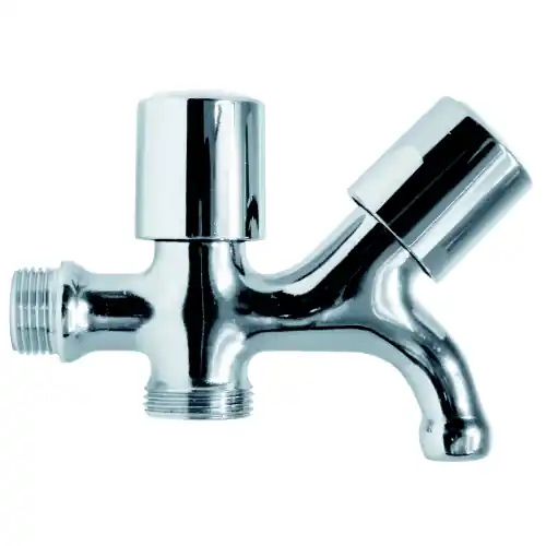 Actieprijs rubinetto duplex Uni per lavatrice Itap 220 gr 1/2"x3/4" rubinetti