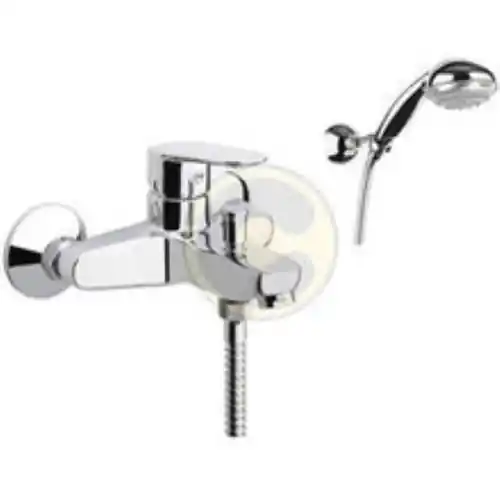 Fabrieksprijs rubinetto gruppo vasca miscelatore Fiore cromato mocomando serie Kevon 1/2"