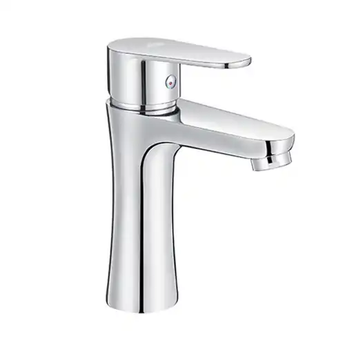 Actieprijs Rubinetto miscelatore monocomando per lavabo lizzy in ottone cromato anticalcare