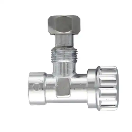rubinetto per cassetta scarico wc cromato attacco gr. 3/8" manopola zaino Must-Have