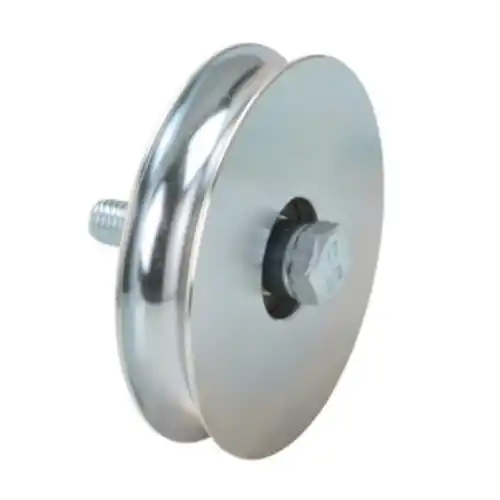 ruota per cancello cancelli con bullone 1 cuscinetto Ø 80 mm gola tonda Nieuw