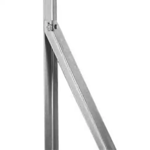 saetta di tensione acciaio zincato per rete recinzioni cm 120 mm 25x25 paletto Meest Verkocht