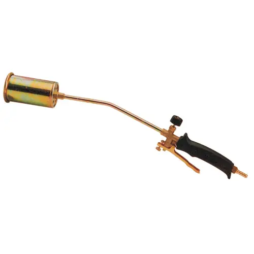 Op = Op saldatore a gas liquido cm 60 bruciatore Ø mm 60 con manico a leva cannello