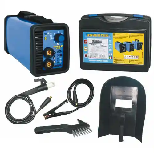 Beste Prijs saldatrice inverter Awelco Mikro 134 kit + valigetta accessori saldatura