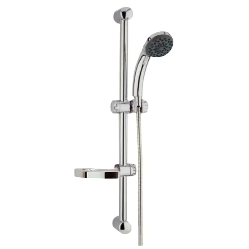 Flitsaanbieding saliscendi 60 cm colonna per doccia asta con portasapone e doccetta