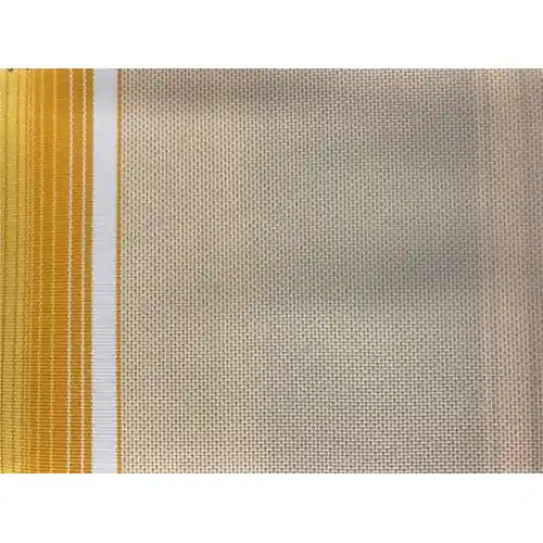 SanGiorgio tenda da sole a barra quadra semicassonata gialla/bianca/arancio 3x2,5 mt fissaggio a parete Weekendaanbieding