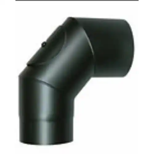 Save gomito 90° orientabile con ispezione Ø 13 cm 130 mm spessore 2 mm Merkproduct