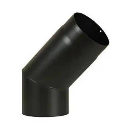 Populair Save gomito acciaio 45° per canne fumarie Ø 15 cm 150 mm spessore 2 mm