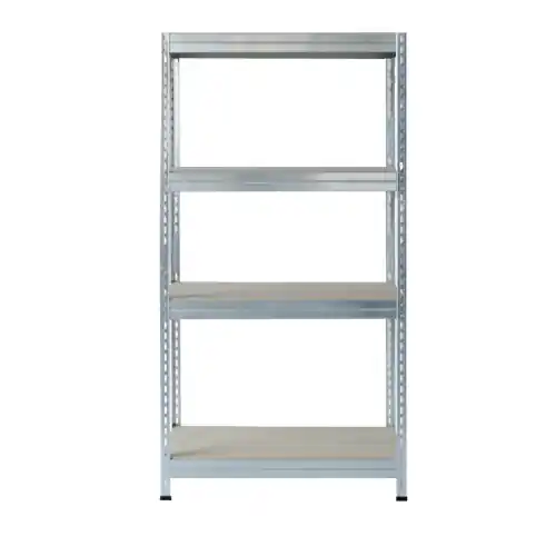 Bestel Nu Scaffale kit Stabil quattro ripiani cm 100x40x176h in lamiera zincata piani in truciolare con aste spezzate portata 700 kg max