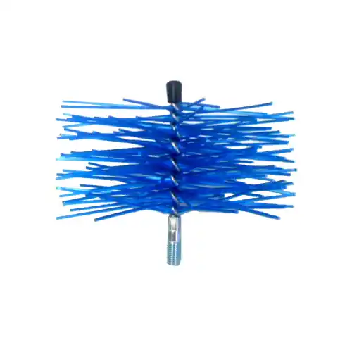 Shop Nu Scovolo tondo in nylon Ø 20 cm attacco M 12 MA per pulizia tubi acciaio inox stufa stufe camino