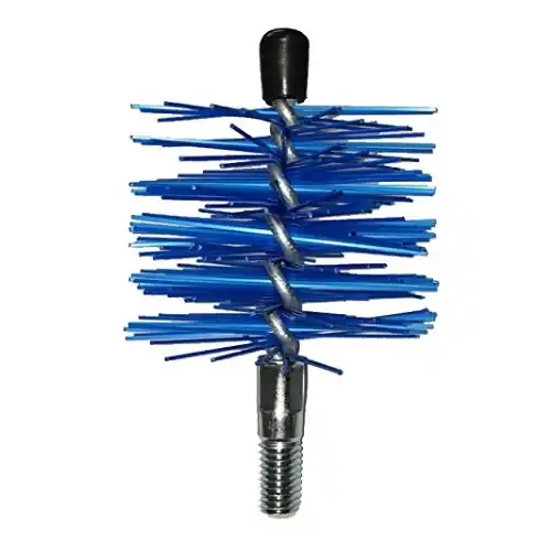 Direct Beschikbaar Scovolo tondo in nylon Ø 250 mm per pulizia tubi acciaio inox attacco M 12 MA stufa stufe
