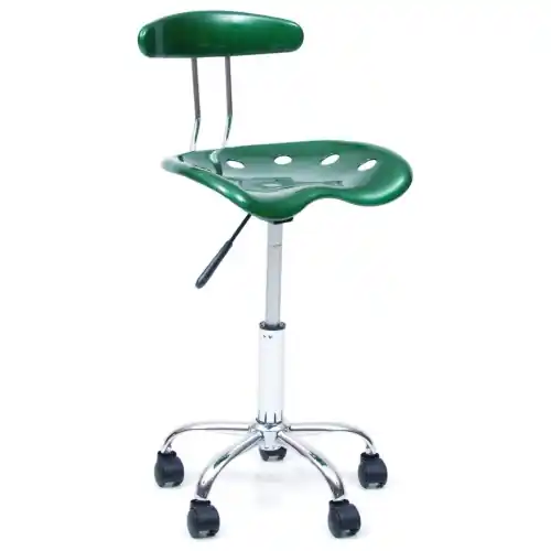 Exclusieve Aanbieding sedia poltrona girevole Nice verde arredo casa ufficio con ruote rotelle