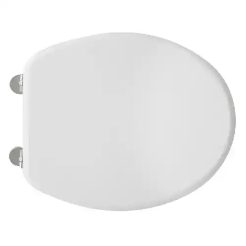Sedile wc coprivaso Alex universale 42,3-46,7x37,4 cm copriwater in MDF stampato interasse 10,5-20,6 cm cerniere regolabili Beste Prijs