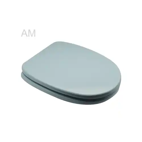 Op = Op Sedile wc coprivaso Azzurro Maldive per Rak vaso Karla 39-44 x 35 cm copriwater con cerniere regolabili e sedile in legno colato (Azzurro Maldive)