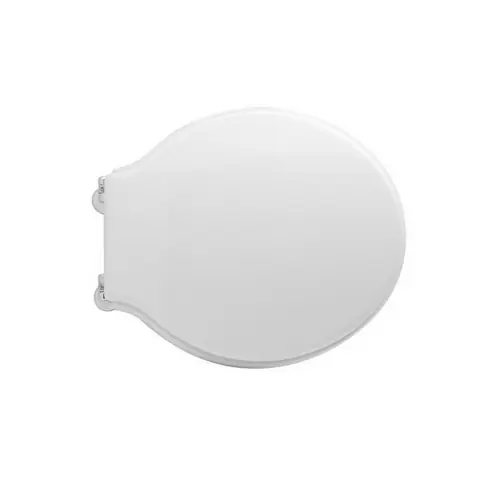 Shop Nu Sedile wc coprivaso bianco per Sbordoni vaso Palladio 40,5-43 x 36,5 cm copriwater con cerniere regolabili e sedile in legno colato (Bianco)