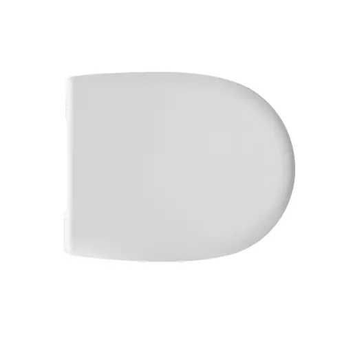Sedile wc coprivaso D018 universale 45 x 37,2 cm copriwater sagoma Cesame Aretusa / Pozzi Ginori Selnova 3 con doppia cerniera e sedile in termoindurente Nu Kopen