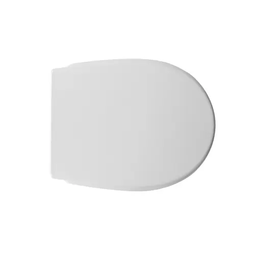Koop Online Sedile wc coprivaso D308 universale in termoindurente 44 x 36 cm copriwater bianco con doppia cerniera tipo A e C