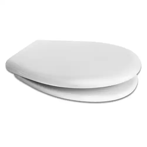 Sedile wc coprivaso Mod. D031 in termoindurente 44,3 x 36 cm con doppia cerniera regolabili copriwater universale Betaalbaar