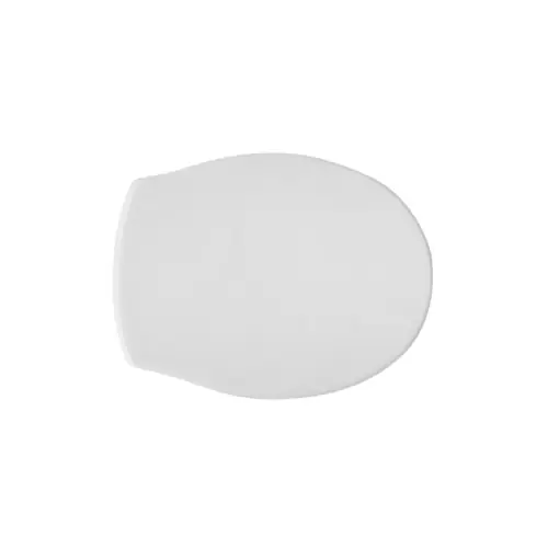 Sedile WC coprivaso per Azzurra vaso Jubilaeum bianco forma 1 46 x 36 cm interasse cerniere 10.5 - 21 cm regolabili Koopje