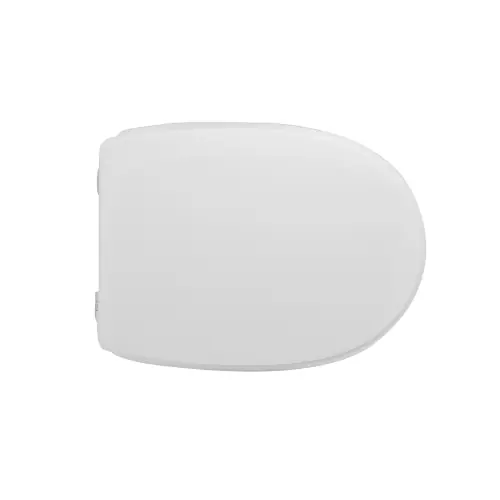 Bestseller Sedile wc coprivaso per Azzurra vaso Ottocento bianco 44-46,5 x 35,5 cm copriwater con cerniere regolabili in legno colato