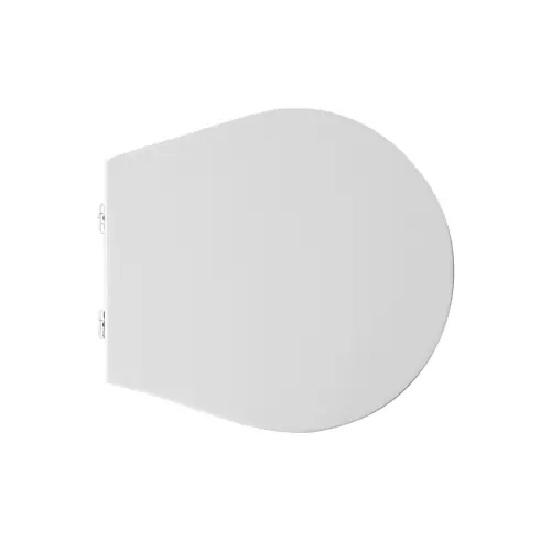 Sedile wc coprivaso per Azzurra vaso Vera 55 40 x 43 cm copriwater bianco con cerniere fisse in legno colato Tijdelijk Beschikbaar
