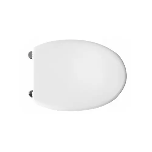Sedile wc coprivaso per Cesabo vaso Exel 48 x 36,5 cm copriwater con cerniere regolabili e sedile in legno colato Seizoensaanbieding