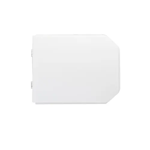 Sedile WC coprivaso per Cesame vaso Decò bianco forma 8 42-48 x 36 cm interasse cerniere tipo A 10,5-21,5 cm regolabili Gereduceerde Prijs