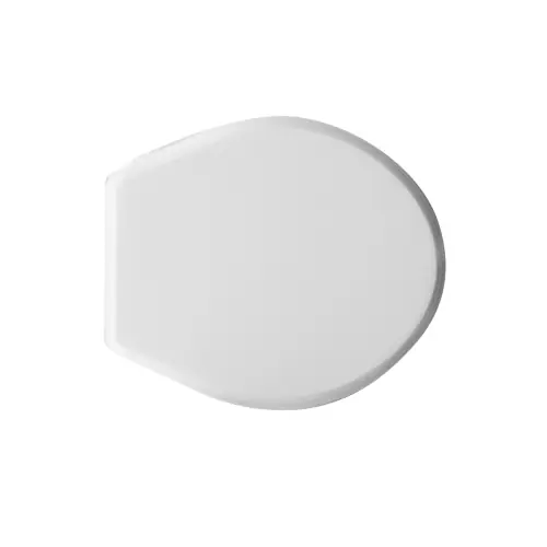Sedile wc coprivaso per Cesame vaso Mithos 40-45 x 38,3 cm copriwater bianco con cerniere regolabili in legno colato Direct Verzonden